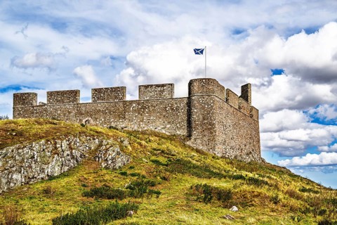Hume Castle, Greenlaw, Scottish Borders, Scotland, UK