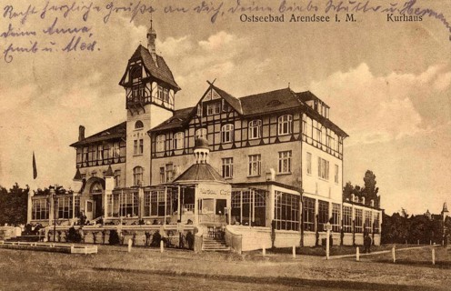 Baltic resort Arendsee, beach promenade, spa hotel, Kühlungsborn, Rostock district,