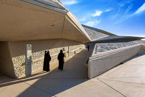 Zayed National Museum in Abu Dhabi, memorial to the late Zayed bin Sultan Al Nahyan, the museum is