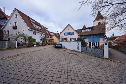 St. Martin church tower, general architecture, houses, residential buildings, apartment building,