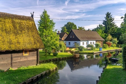Open-air museum beim Spreewalddorf Lehde, Lübbenau/Spreewald, Brandenburg, Germany