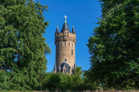 Flatow Tower in Babelsberg Park, Potsdam