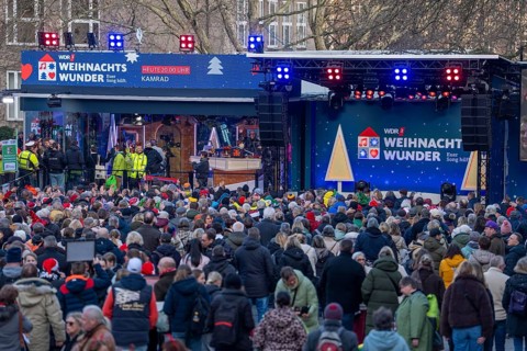 The WDR2 Christmas Miracle, fundraising campaign over 5 days long, non-stop broadcast, 24 hours, by