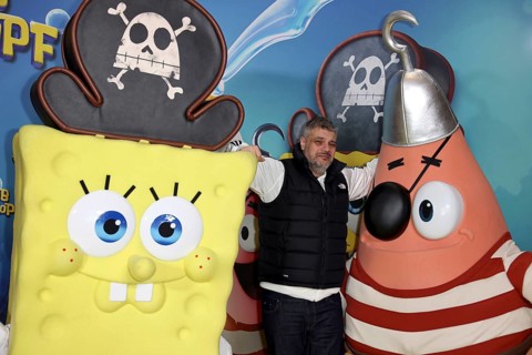 Imad Mardnli - German premiere of SpongeBob SquarePants: Pirates Ahoy!, cinema in the