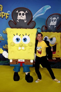 Malte Arkona - German premiere of SpongeBob SquarePants: Pirates Ahoy!, cinema in the