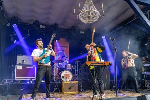 Tommy and the Teleboys live at the Orange Blossom Special Festival, Beverungen, Germany