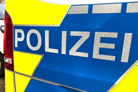 Police lettering on police car Police car Emergency vehicle patrol car, Germany