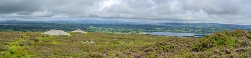 Megalith graves of, Carrowkeel, Templevanny, County Sligo, Ireland