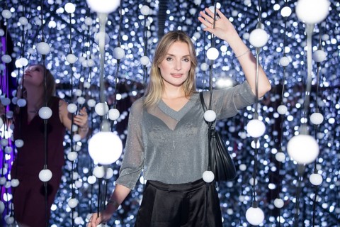 Marie von den Benken at the opening of Bubble Planet - The Adventure Museum for All Senses at Arena