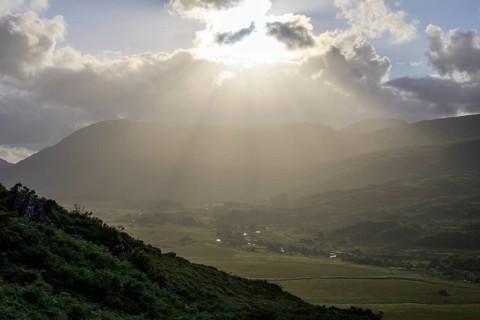 View of Black Valley, Molls Gap, Reen, Kerry, Ireland