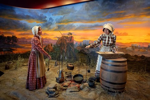 Elko, Nevada - The California Trail Interpretive Center tells the story of the emigrants who