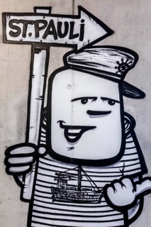 Graffiti, St. Pauli, Hamburg