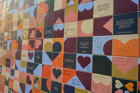 Wall of Love, Dublin, Co. Dublin, Ireland