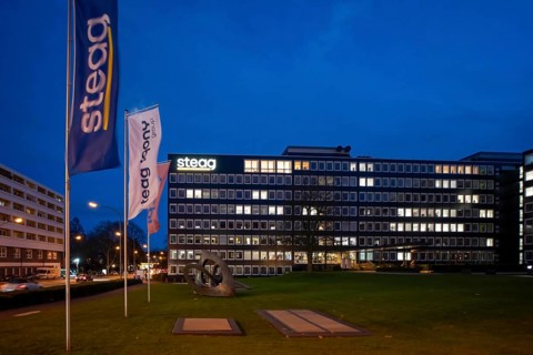 STEAG headquarters in Essen-Rüttenscheid, on Rüttenscheider Straße, STEAG operates coal-fired power