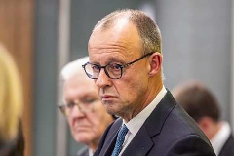 Federal Chancellor Friedrich Merz (CDU) . portrait. Annual event on the BW Automotive Industry