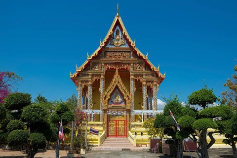 Wat Klong Wan Phra Aram Luang, Prachuap Khiri Khan, Prachuap Khiri Khan Province, Central Thailand,