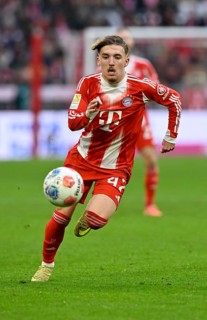 Lennart Karl Bayern Munich FCB (42) Action at the Allianz Arena Ball, Munich, Bayern, Germany