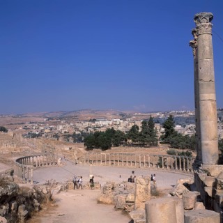 Oval Forum, Jerash (Gerasa), Jordan