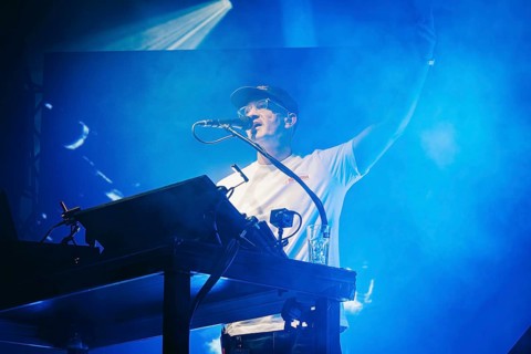 Fritz Kalkbrenner live on Continentego tour 2025 in Berlin's Columbiahalle on 27.11.2025