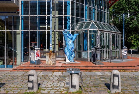 Entrance to the Einstein Center for Mathematics building at the Technical University of Berlin on