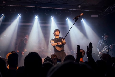 Tom Grennan live on Grennan '25 tour at Bi Nuu in Berlin on 13.11.2025