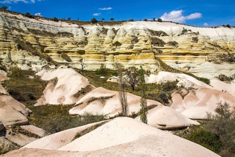 Bagildere Valley, fantastic tuff rock formations, Cappadocia, Turkey