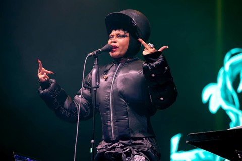 Erykah Badu, singer, USA, soul, hip-hop, R&B, The Return Of Automatic Slim World Tour 2025, live at