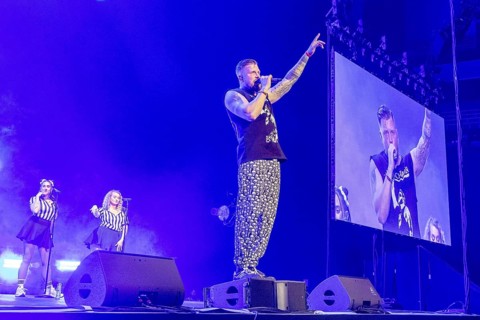 FiNCH on his Arena Tour 2025 at the ZAG Arena in Hanover on 8 October 2025