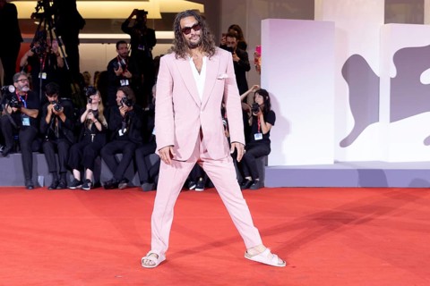 Venice, Italy - 3 September 2025: Jason Momoa during the red carpet of - Cartier Glory To The