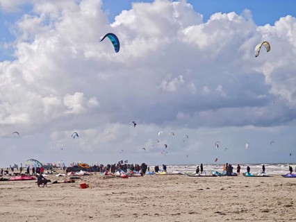 California kitesurfing Masters 2025 at the edge of the UNESCO World Heritage Wadden Sea, North Sea,