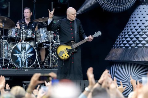 Billy Corgan, singer, guitarist, The Smashing Pumpkins, rock band, USA, The Aghori Tour 2025, open