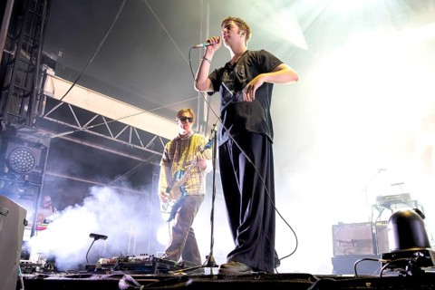 Grian Chatten, Singer, Fontaines D.C., Post Punk, Music Band, Ireland, open air at the Citadel