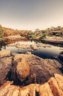 Bell Gorge, The Kimberleys, sunrise in the outback, Gibb River Road, Australia