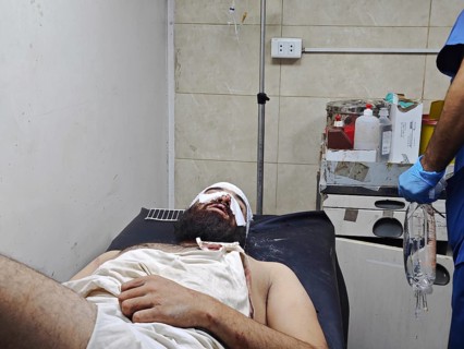 A massive explosion occurred in the town of Maarrat Misrin in the countryside of Idlib in Syria,