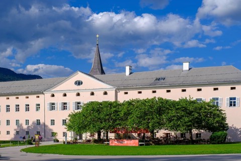 Ossiach Abbey, Lake Ossiach, Carinthia, Austria
