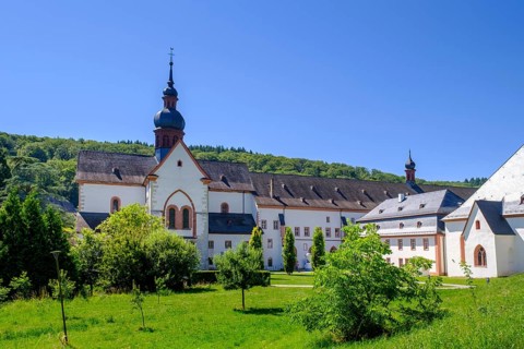Eberbach Monastery, Cistercian Order, Eltville, Rheingau, Taunus, Hesse, Germany