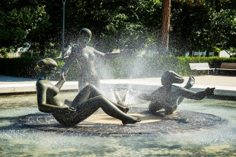 Fontána Mladost, Fountain of Youth, Fountain of Youth in the Presidential Garden at the