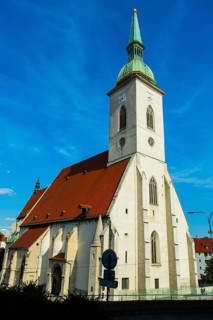 St Martin's Cathedral in Bratislava, Slovakia