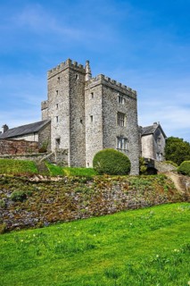 Sizergh Castle and gardens, Helsington, Cumbria, England, United Kingdom