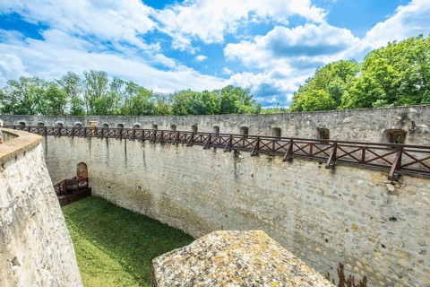 Moat of the first and second line of defence of Trencín Castle, Capital of Culture 2026, Trencín,