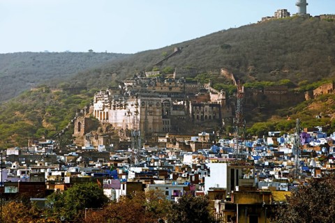 Garh Palace or Rajput Palace, Bundi, Rajasthan, India