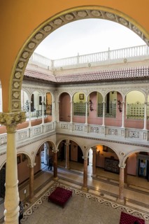 Interior view, Villa Ephrussi de Rothschild, Saint-Jean-Cap-Ferrat, Cap Ferrat, Alpes Maritimes,