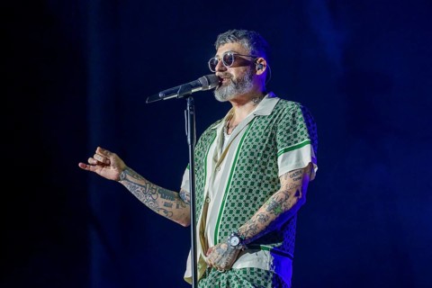 Sido live on 25 years of SIDO - The anniversary tour at the Berlin Waldbühne on 18.07.2025