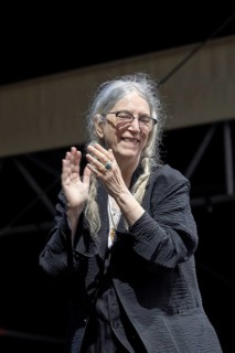 Patti Smith, singer, songwriter, USA, Patti Smith Quartet, open air at the Citadel Music Festival,
