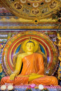 Gangaramaya Buddhist Temple, Interior, Colombo, Sri Lanka