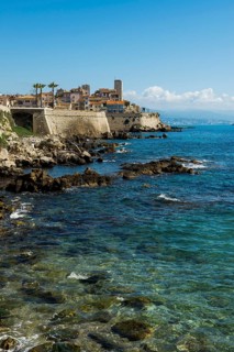 Picturesque town by the sea, Antibes, Provence Alpes Côte d'Azur, South of France, France