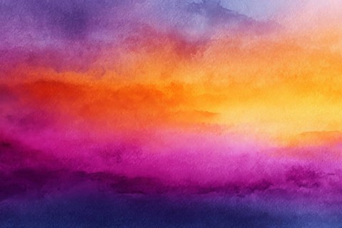 Abstract watercolour acrylic background, AI generated