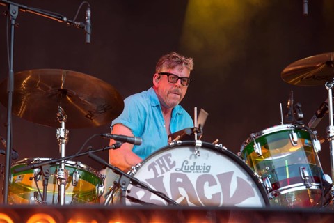 Patrick Carney, drummer, from THE BLACK KEYS live at the Zitadelle Spandau on 01.07.2025