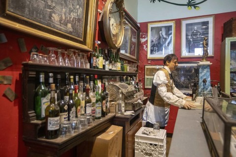 New Orleans, Louisiana - The Southern Food and Beverage Museum. The museum highlights the food,