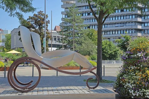 Bertha Benz memorial by Rene Dantes 2017, memory of Bertha Benz woman of Carl Benz with First